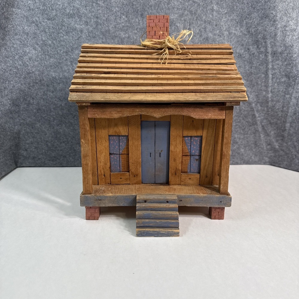 Wood Cabin Louisiana Replication Real Wood Hand Made Cottage Farmhouse